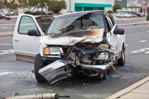 aftermath of head-on collision
