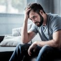 distressed personal injury victim suffering from depression